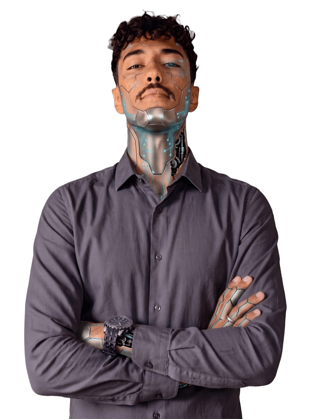 Versão ciborgue de Miguel Reis / Cyborg version of Miguel Reis / Versión cíborg de Miguel Reis